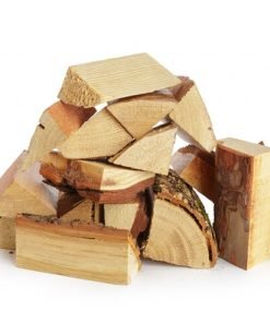 seasoned and kiln dried split wood