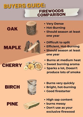 Best Firewood for Fireplaces vs Wood Stoves